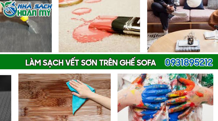 Cách tẩy sơn trên ghế sofa