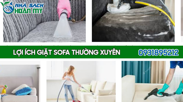 Lợi ích của giặt ghế sofa