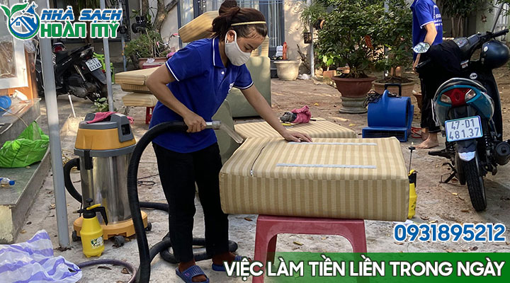 Việc làm tiền liền trong ngày tại Đà Nẵng