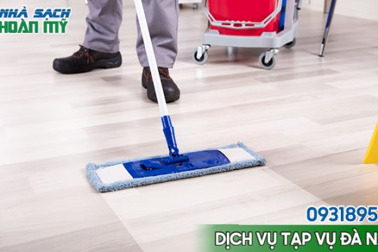 Quy trình vệ sinh sàn nhà