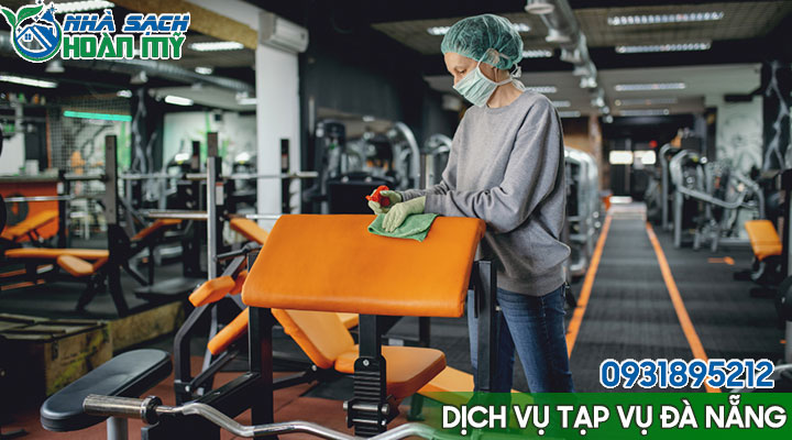 Tạp vụ phòng GYM Đà Nẵng