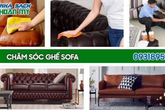 Cách bảo quản ghế sofa