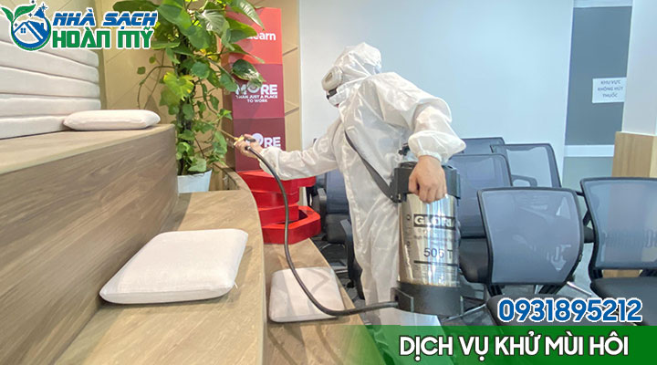 Dịch vụ khử mùi hôi văn phòng uy tín tại Đà Nẵng - BH 6 tháng 5 Dịch vụ khử mùi hôi văn phòng
