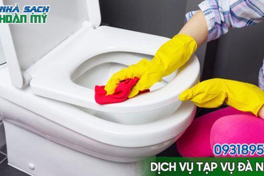 Quy trình vệ sinh toilet